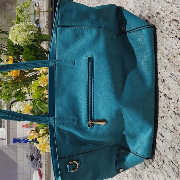Purse med/large blue/teal - Picture 2 of 12